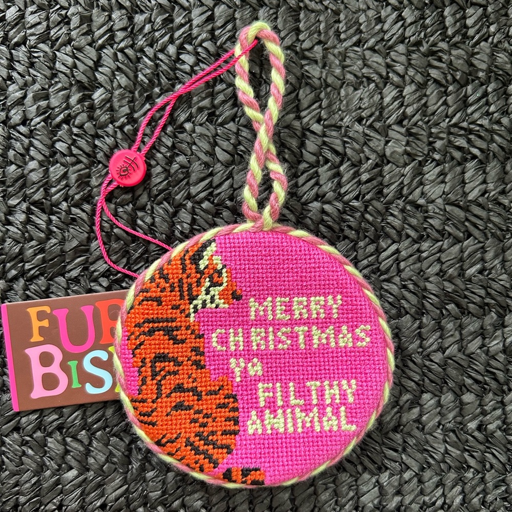 Furbish Studio Needlepoint Ornaments